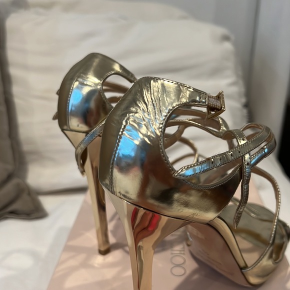 Jimmy choo lance strappy sandal size 40 - Picture 6 of 7